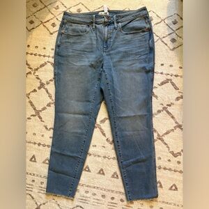 NWT Madewell jeans 18W curvy high rise skinny